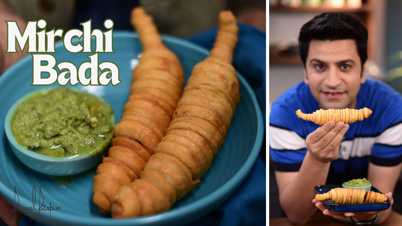 Mirchi Vada Samosa Twist | Rajasthani Mirchi Bada