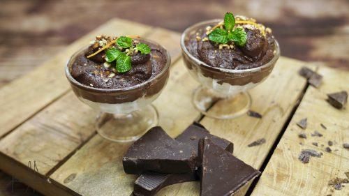 Chocolate Pudding Eggless