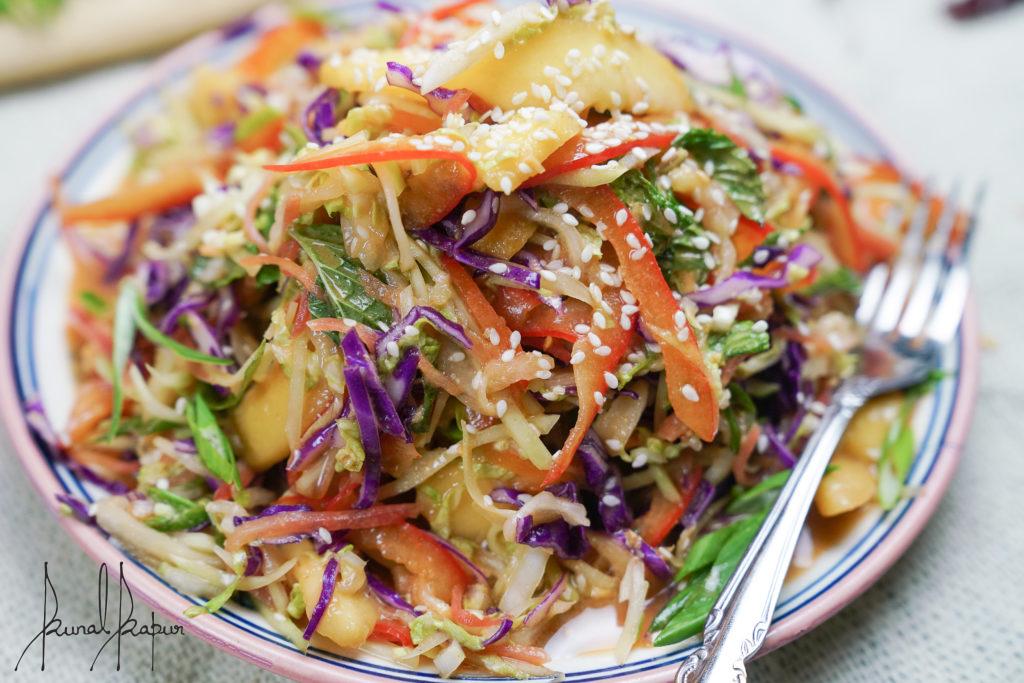 thai salad veg