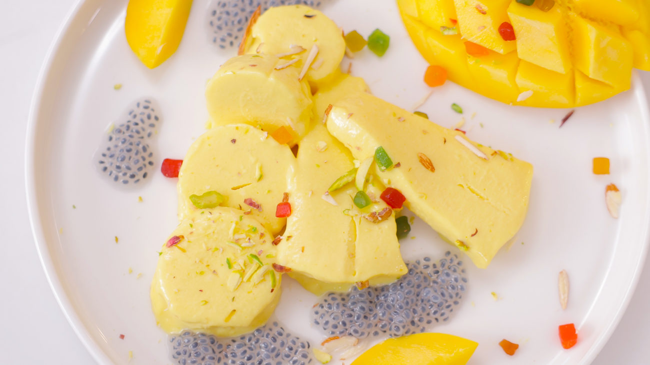 3 Ingredient Mango Malai Kulfi | Home Made Eggless Ice Cream | Halwai Jaise Malai Kulfi