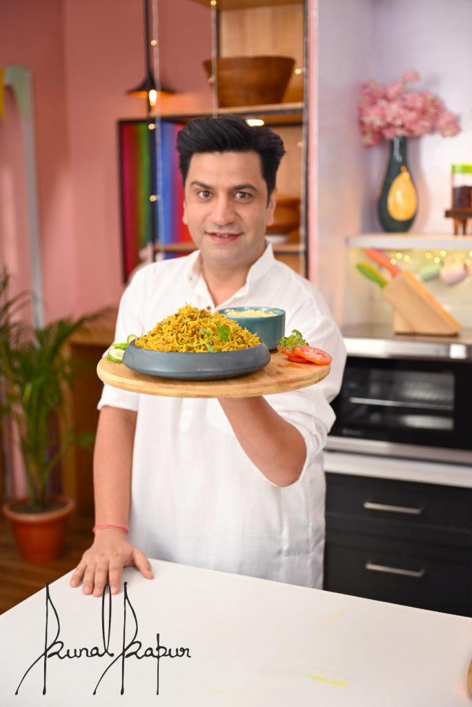 chef kunal pulao recipe