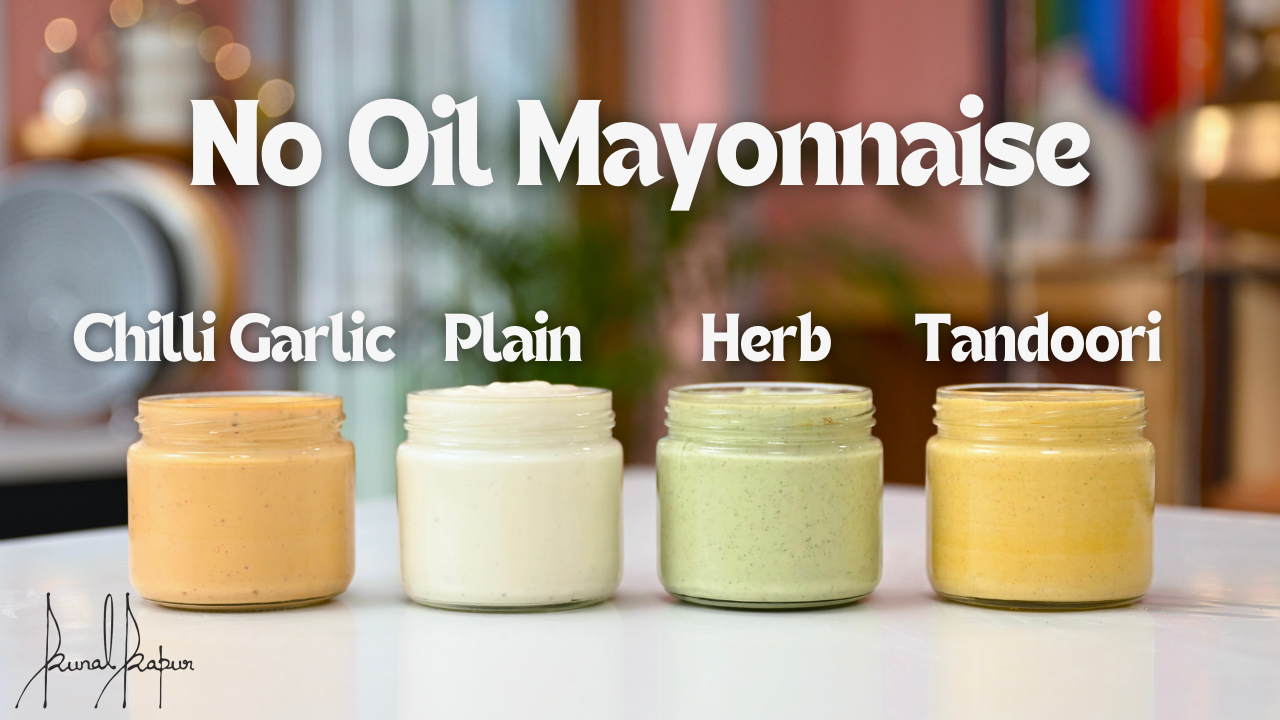 No Oil Mayonnaise/Healthy Mayonnaise  (Plain | Herb | Chilli Garlic | Tandoori)