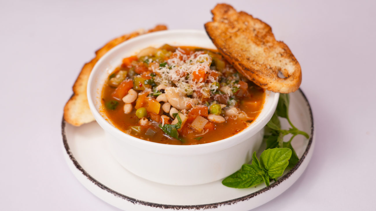 Minestrone Soup | Healthy Veg Soup