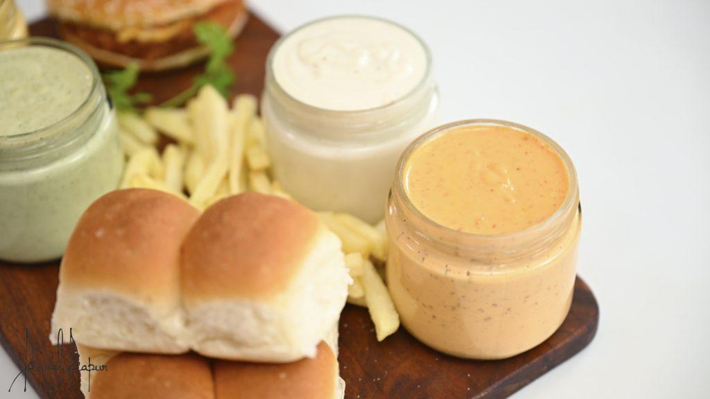 zero oil chilli garlic mayonnaise