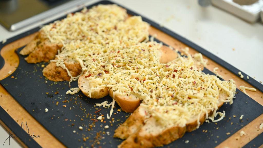 Potato Soup, Cheese Toast
